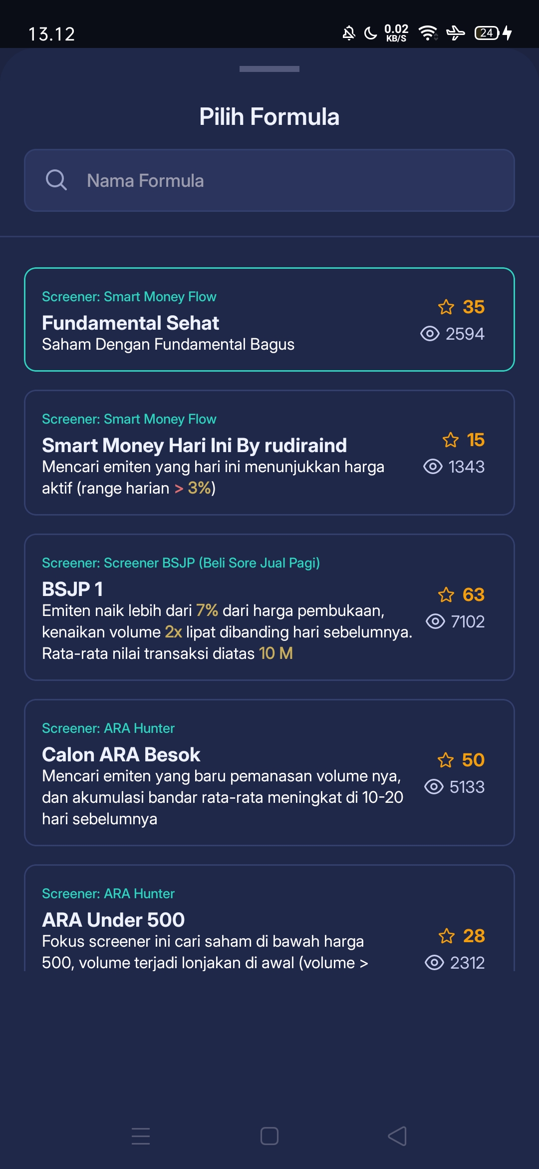 Dashboard App